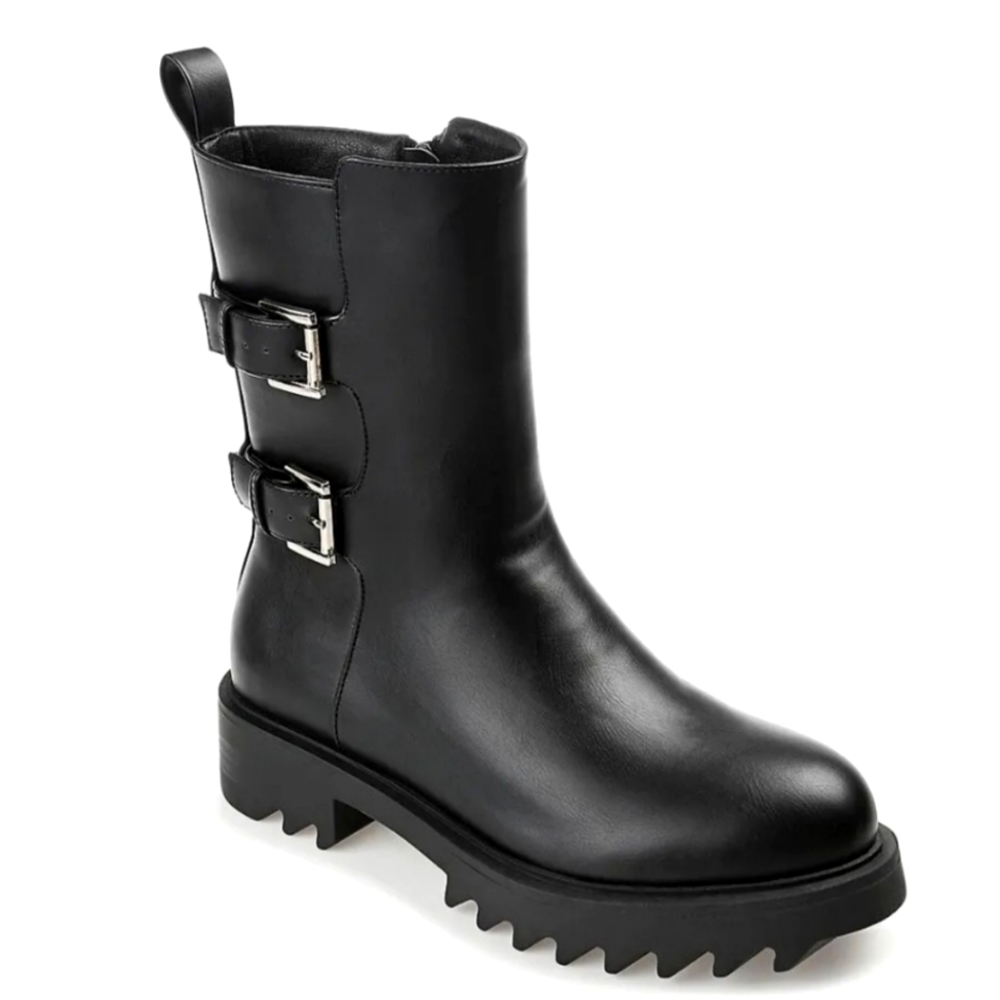 New!! Journee Collection Yasmine Boots Black 6.5